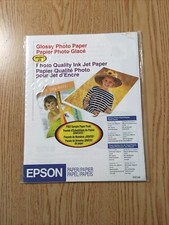 Bundle Of 8 Espon Premium Photo Paper 52lbs 3-Glossy 5-Matte Size 8 1/2”X 11” picture