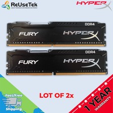 Kingston HyperX Fury 8GB (2 x 4GB) DDR4 SDRAM Desktop Memory | HX424C15FBK2/8 picture