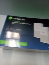 NEW Motorola Whole Home Mesh WiFi System AC2200 Tri-Band WiFi 2-Pack picture