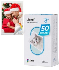 Liene Zink Pearl K100 Photo Paper 2x3″ 50 Sheets, Premium Photo Printer Paper... picture