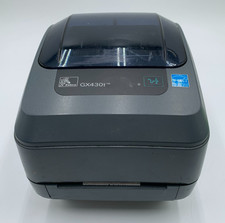 Zebra GX430T Thermal Label Printer ONLY 300 dpi USB Ethernet Serial Fair picture