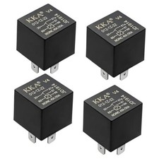 4 PCS 40A Automotive Relays, 12V Waterproof 5 Pin Auto Relay Switch picture