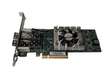 Qlogic QLE2672 HD8310405-02 16Gbps Dual Port Fibre Adapter Full Height w/ SFPs picture