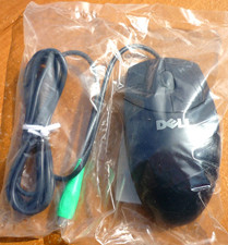 Vintage DELL Logitech M-S69 PS/2 Mechanical Ball Wheel Mouse - NEW Sealed picture