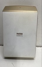 Fujifilm Instax Share SP-2 Smartphone Printer Gold/White Portable Tested picture