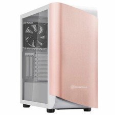 Silverstone SST-SEA1GW-G (Rose Gold/White, Tempered Glass) SETA A1 ATX Mid Tower picture