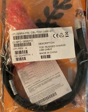 10Pcs USB Cable (CBL-TC51-USB1-01) OEM Zebra TC51 TC510K TC56 TC52 TC57 picture
