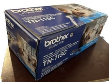 Brother TN-115C Cyan High Yield Laser Toner Cartridge 4000 Page Genuine OEM, NEW picture