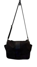 Black Authentic COACH Transatlantic Messenger / Crossbody Laptop Bag F06437 picture