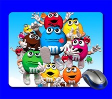 M & M Chocolate Candy Computer Mouse Pad  mm11 picture