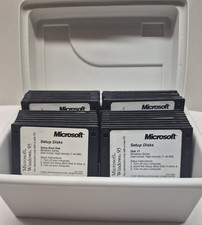 Vtg Set of 34 Microsoft Windows 95 Setup Boot/Install/Driver 3.5