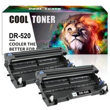 2 Pack DR520 DR-520 Drum unit Compatible For Brother MFC-8460N DCP-8065 DCP-8060 picture