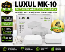 Luxul MK-10 EPIC Mesh WiFi System 2-Pack Tri-Band Whole Home Network picture
