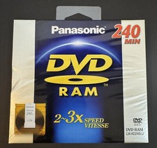 Panasonic DVD-RAM 240 Min 2-3x Speed LM-AD240LU New 9.4 GB picture
