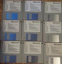 Microsoft Excel For Windows Ver 5.0, Set Of 9 3.5” Floppy Disks picture