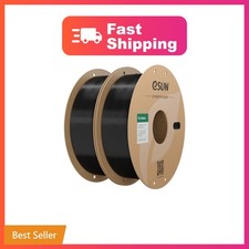eSUN PLA Basic Filament 1.75mm 3D Printer Filament 2KG Black | 1KG per Spool,... picture