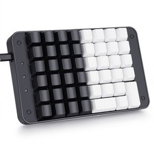 Handed Mechanical Gaming Keyboard with 32 Macro Keys, 46-Key Fully Programmab... picture