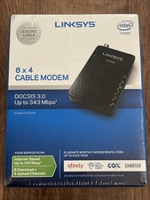 Linksys CM3008 DOCSIS 3.0 Cable Modem 8x4 Gigabit New Sealed picture