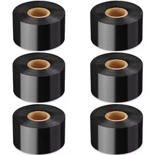 Thermal Transfer Ribbon 2 Inches X 984 Ft 6 Pack picture