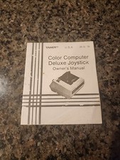 Vintage 1983 TRS-80 Color Computer Deluxe Joystick Owner's Manual  picture