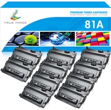 10PK CF281A Toner Compatible for HP 81A LaserJet M605X M606DN MFP M630z M630dn picture