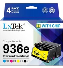 936E 936XL Ink Cartridge (4-Pack) for HP OfficeJet 9120 9135e 9120e 9110 9730e picture