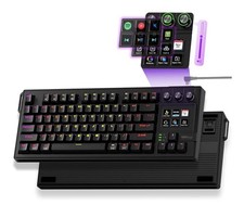 VSDINSIDE K1 Pro Macro Keyboard Programmable RGB Gaming Streaming Hot Swap LCD picture