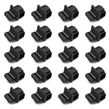 24 PCS RJ45 Dust Covers - Silicone Ethernet Hub Port RJ45 Plugs Protector Sto... picture