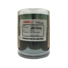 CMC Pro - Powered by TY Technology 80 Minute/700mb White inkjet CD-R in Cake ... picture