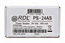 RDL PS-24AS 24V DC 500mA Power Supply Adapter Radio Design Labs picture