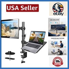 Multi-Functional Adjustable Monitor Stand & Laptop Mount - Fits 13-32'' Displays picture