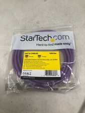 Startech.com Category 6 Network Cable - 10 Ft - Patch Cable - Purple picture