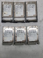 Lot of 6 Seagate ST9600205SS 600gb 2.5 SAS Hard Drive with cuddy picture