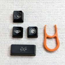 4 pcs/set backlight caps ABS etched OW LUCIO Keycap gamer Mechanical Keyboard picture