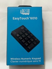 Adesso Easy Touch USB Wireless Numeric Keypad 18-Key Portable Black WKB-6010UB picture