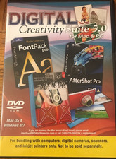 Digital Creativity Suite 5.0 DVD-RARE VINTAGE-SHIPS SAME BUSINESS DAY  picture