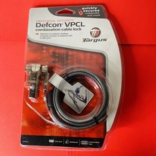 Computer Cable Lock Targus DEFCON VPCL Video Port Combination New In Box Sealed picture