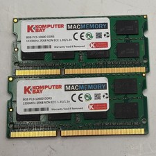Komputerbay Mac Memory 16GB Kit  2x8GB DDR3 1333 PC3-10600 SODIMM RAM picture