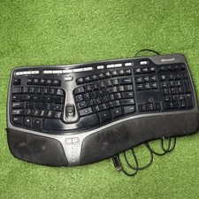 Microsoft Natural Ergonomic Keyboard 4000 V1.0bWired USB TESTED WORKS picture