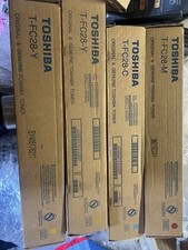 Toshiba T-FC28-C, T-FC28-Y, T-FC28-M, T-FC28-K, Toner Set x4 For 2330C 3530C NEW picture