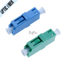 6Pcs LC to LC UPC APC Simplex Optic Fiber Connector Optical Adapter Coupler picture