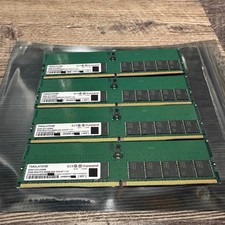Transcend 128GB (4x32GB) DDR5-4800 ECC UDIMM PC5-38400 2Rx8 TS4GLA72V8E RAM 1.1V picture