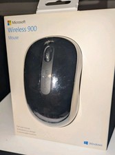 Microsoft Wireless Mouse 900 - Full-Size Ambidextrous Design (Black) picture