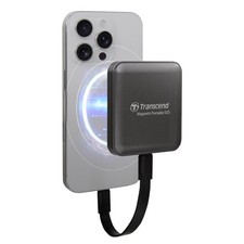 Transcend 4TB ESD420 Portable Magnetic SSD USB 20Gbps Type-C Magsafe (Iron Grey) picture