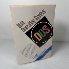 Vintage IBM DOS 5.0 Upgrade Kit Disk Operating System Software 3.5