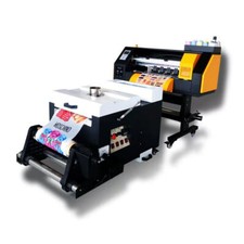 Double Head XP600 A3+ DTF Printer with Automatic Powder Shaking Machine picture
