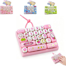 26-Key Keyboard Fidget Toy,Keyboard Fidget Keychain,Cute Cartoon Clicky Keyboa.. picture