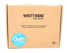 Wattbox WB-300-IP-3 3 Outlet OVRC Compact Bank Unit *New y393 picture