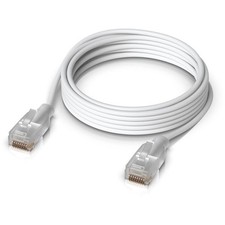Ubiquiti UniFi Etherlighting Cat6 Patch Cable 2m 6.6ft White 10GbE PoE++ picture
