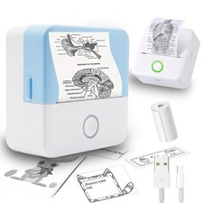 Mini HD Portable Bluetooth Thermal Label Printer Inkless Pocket Printer Office picture